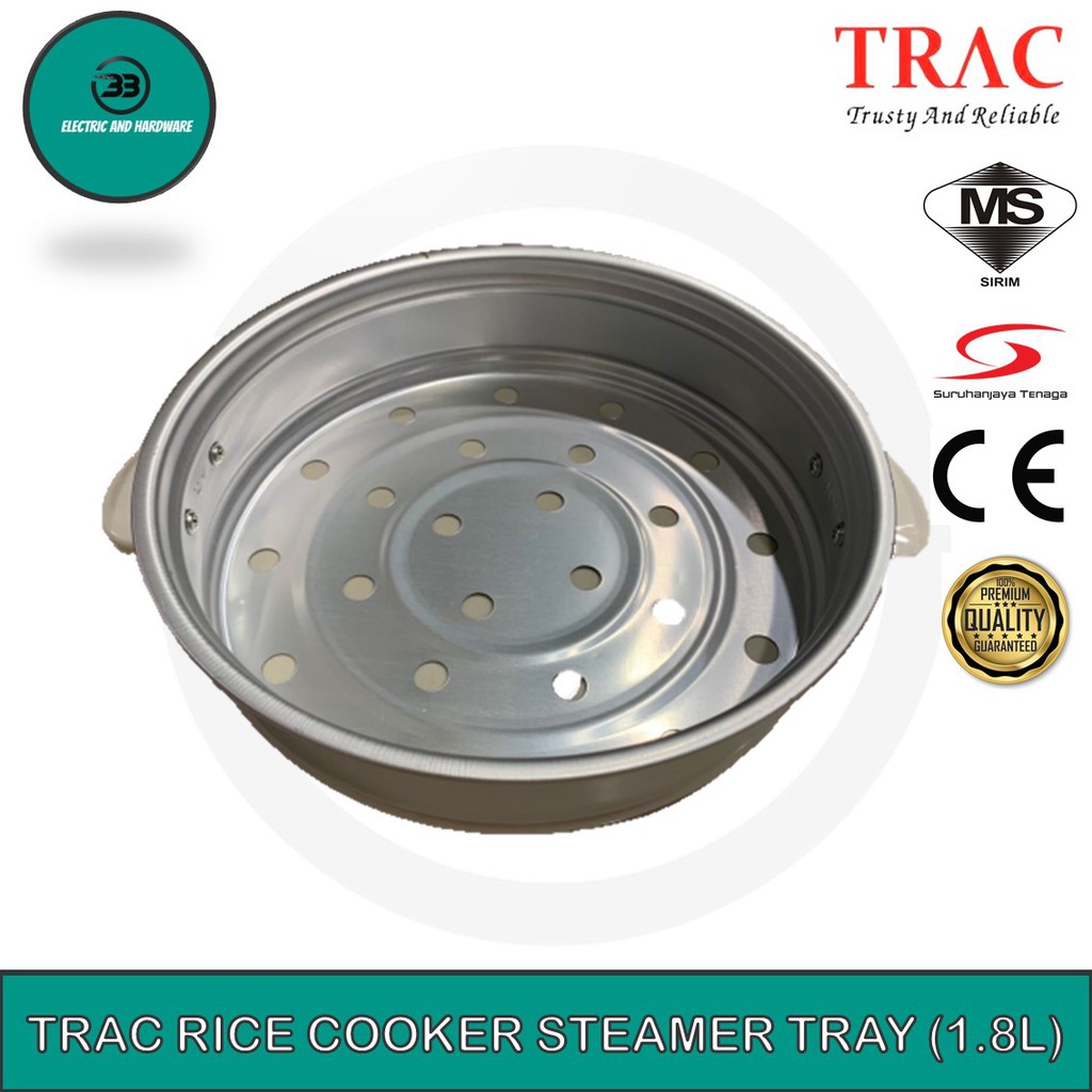 TRAC Rice Cooker Steam Tray (Steamer) 1.8L