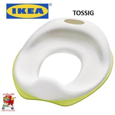 Ikea Tossig Toilet Seat White Green Shopee Malaysia