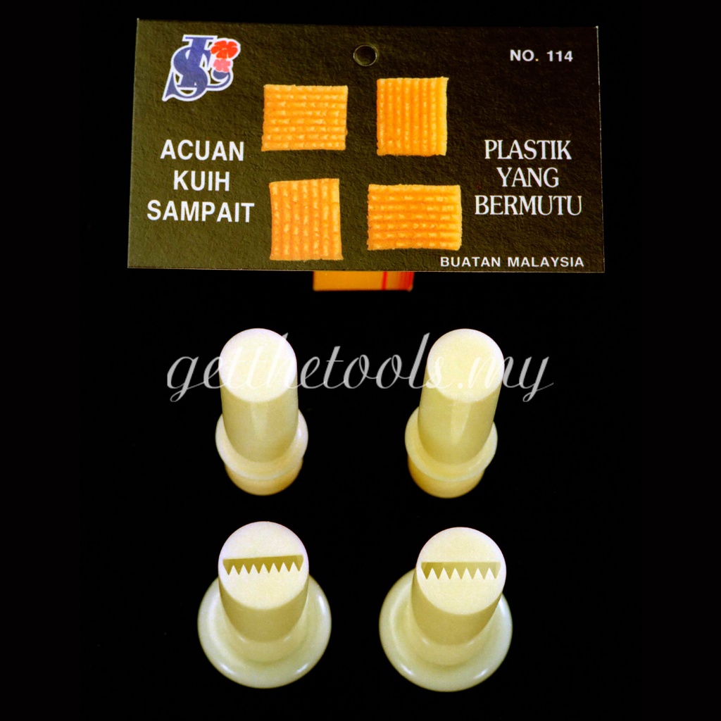 NO.114 SINLIAN BISCUIT PRESS SET JAM TART PRESS MOULD ROSE FLOWER COOKIES PUMP ACUAN BISKUT RAYA