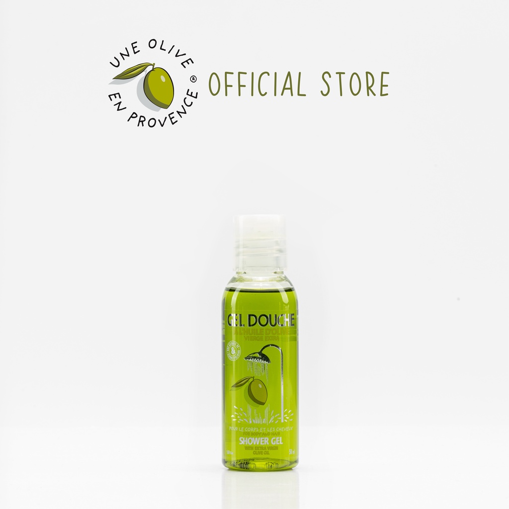 Une Olive Shower Gel with Extra Virgin Olive Oil & Olive Squalane
