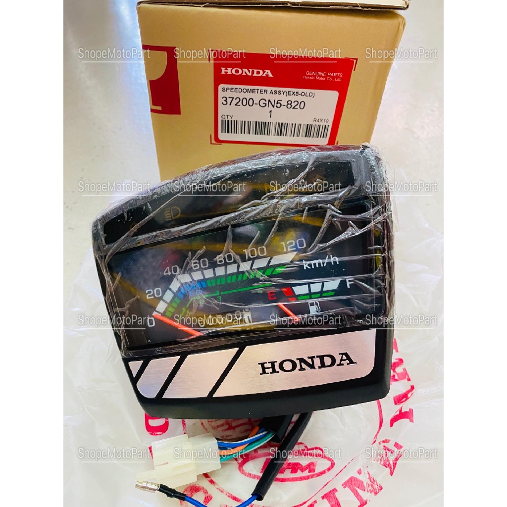 Honda Ex5 Dream Ex5 Hp Hipower High Hi Power Lama Old Meter Pnp Speedometer Original Boon Siew Bsh Ori Aap Genuine Par Shopee Malaysia