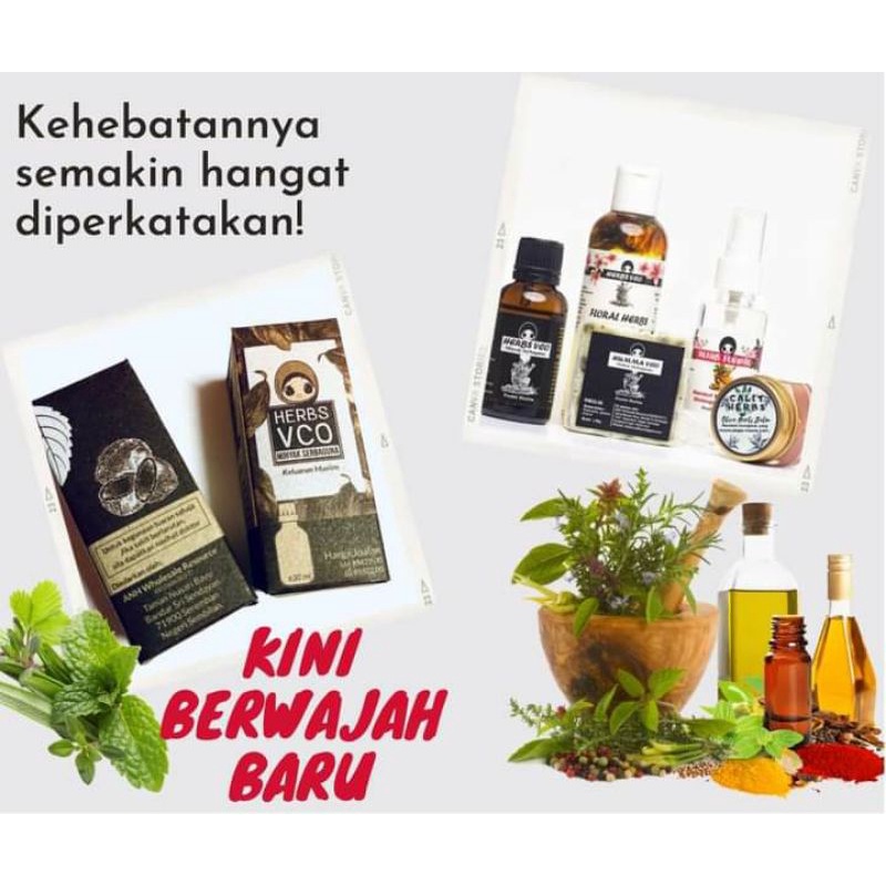 Hot Viral Minyak Herbs Vco Original Hq Batuk Kahak Selesema Shopee Malaysia