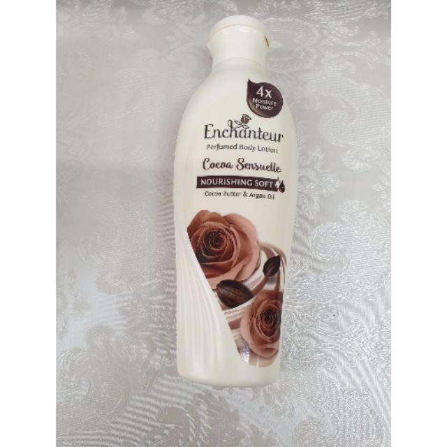 Enchanteur Cocoa Butter & Argan Oil 220 ml Mfg 05/19 Shopee Malaysia