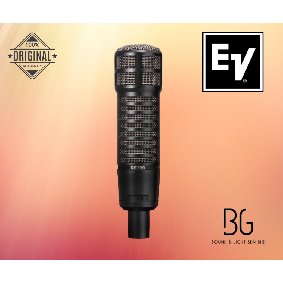 EV RE320 Variable‑D dynamic vocal & instrument microphone