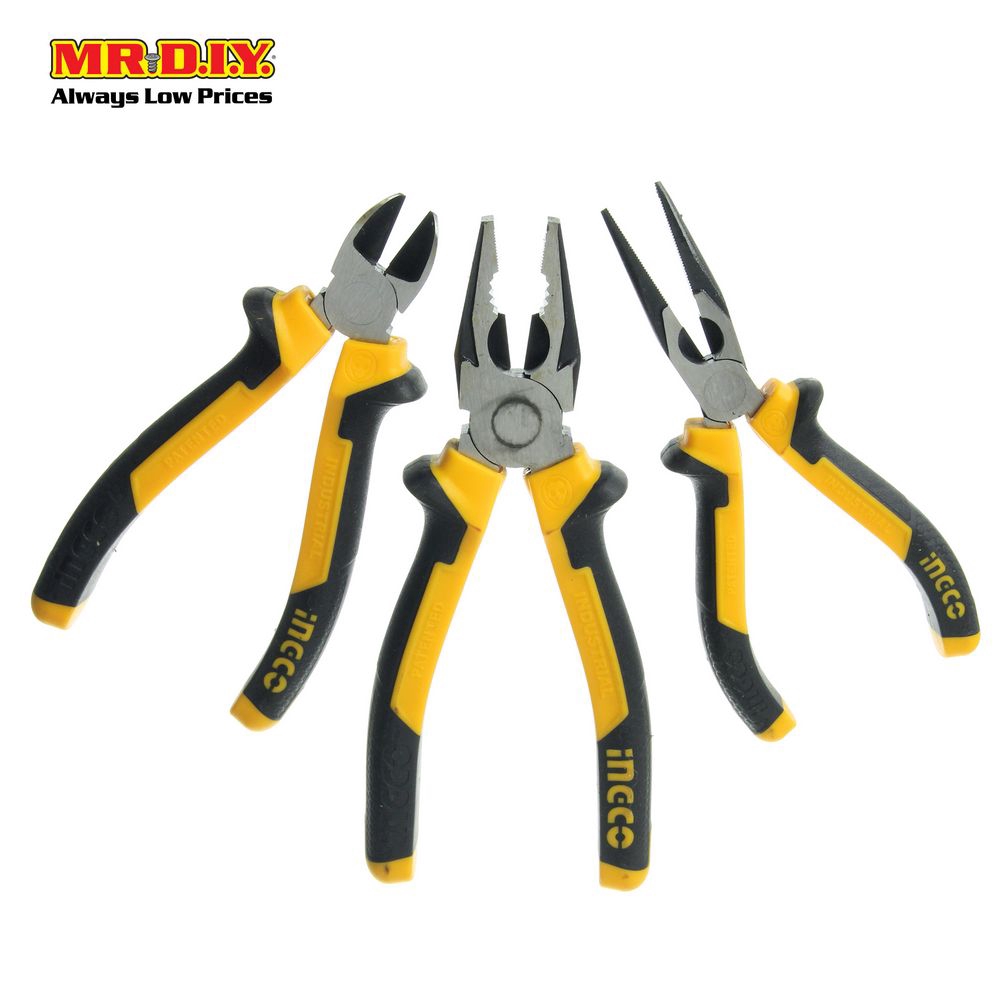 INGCO Pliers Set (3pcs) Shopee Malaysia
