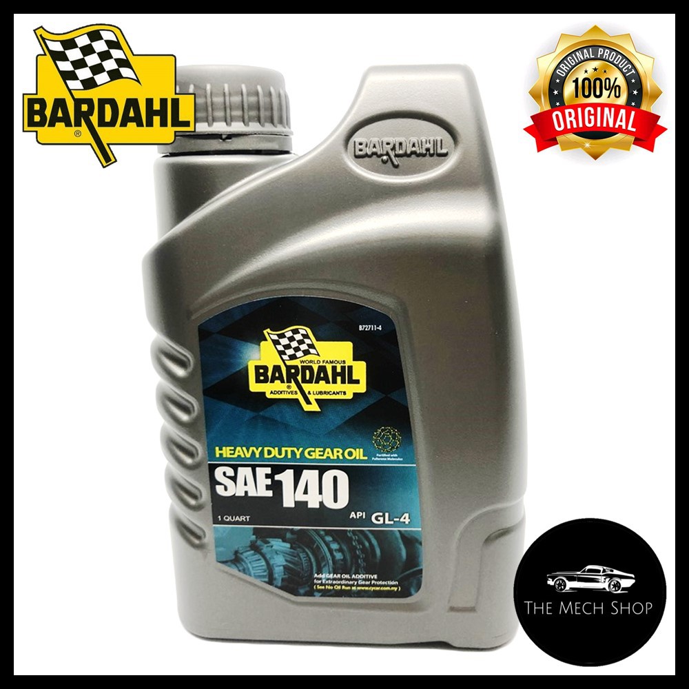 Bardahl SAE 140 API GL4 Heavy Duty Gear Oil 1L Shopee Malaysia