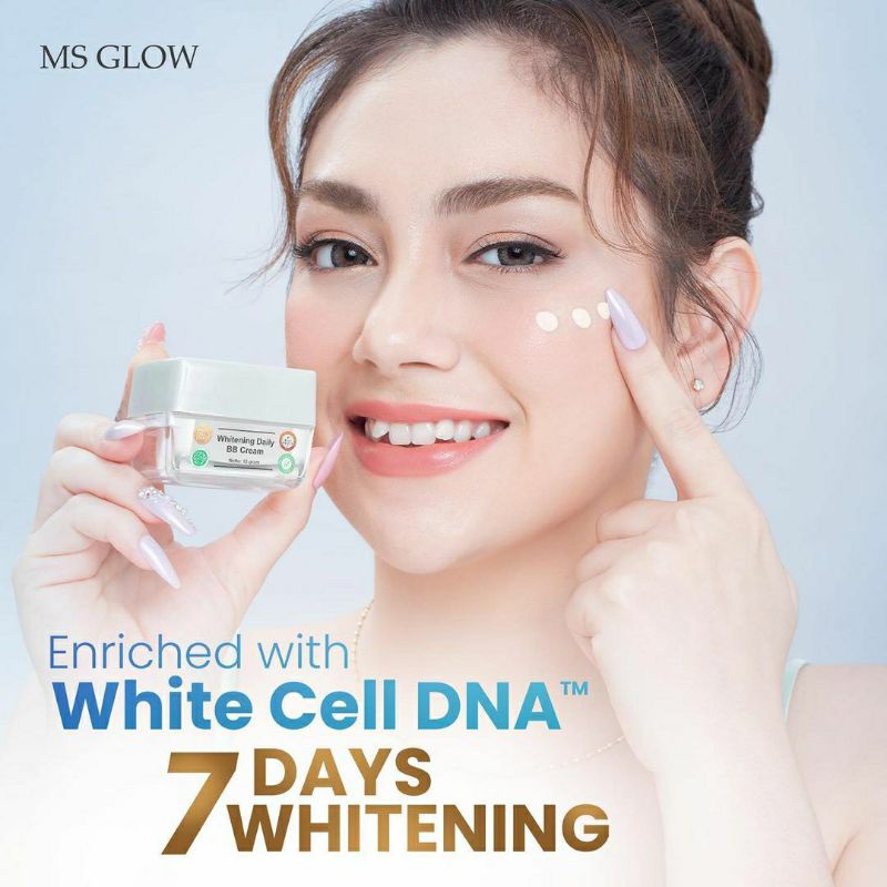 whitening bb cream ms glow