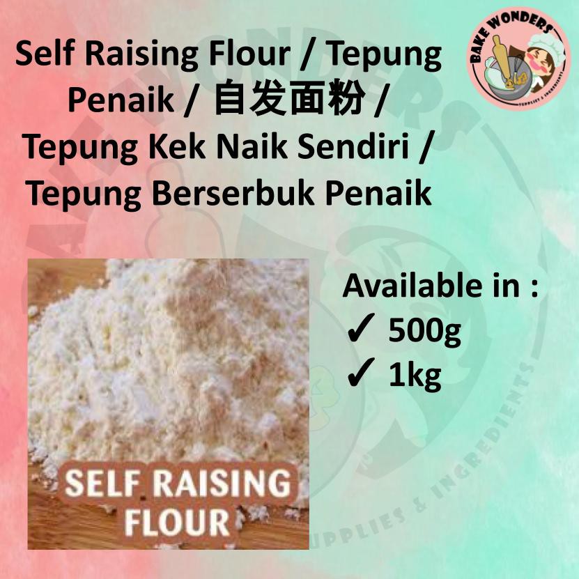 Buy Self Raising Flour Tepung Penaik 自发面粉 Tepung Kek Naik Sendiri Tepung Berserbuk Penaik Seetracker Malaysia