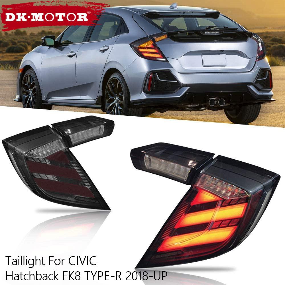 Honda Civic Led Taillight Hatchback Fk7 Fk8 Type R 18 19 Rear Lamp Modified Plug Play Car Replacement Light Lampu Belakang Shopee Malaysia