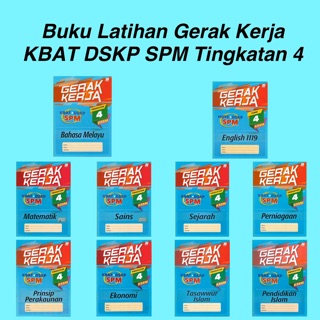 【READY STOCK】Sasbadi: Buku Latihan Gerak Kerja SPM 