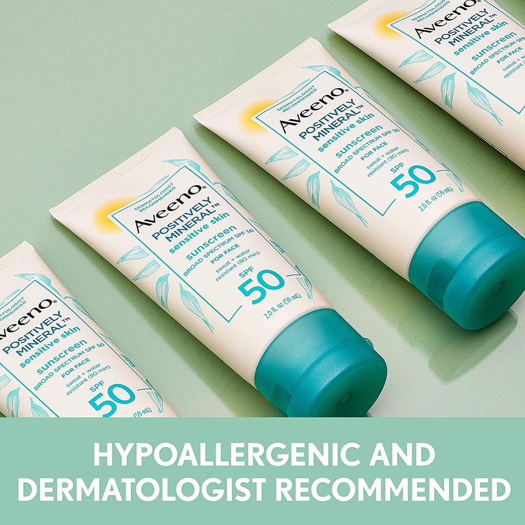 sunscreen for face aveeno