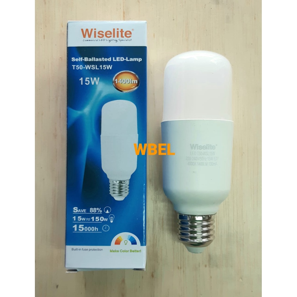 WISELITE SELF-BALLASTED LED STICK LAMP T50-WSL 15W E27 DAYLIGHT 6500K ...
