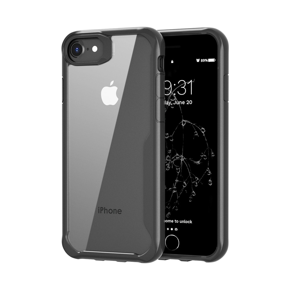 For Iphone Se Case Transparent Slim Anti Scratch Shockproof Tpu Pc Protective Cover For Iphone Se2 4 7 Casing Clear Shopee Malaysia