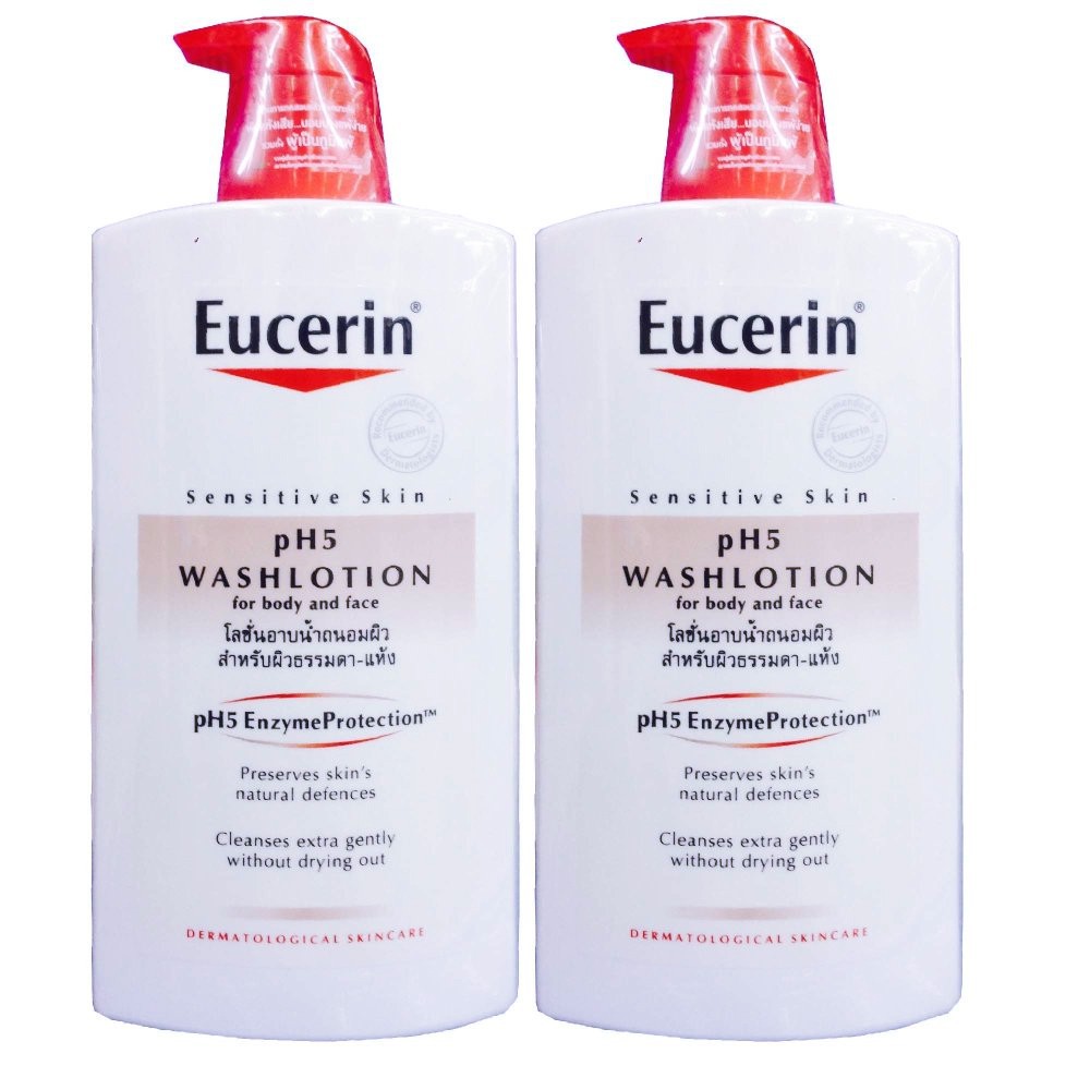 eucerin face and body wash