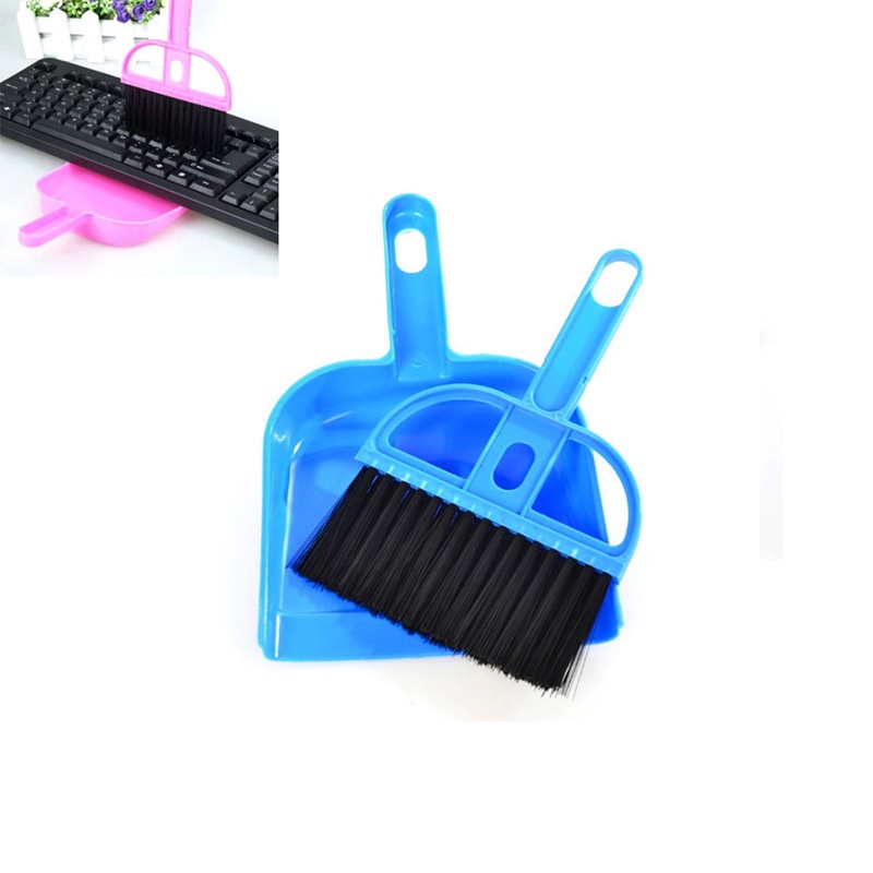 Mini Cleaning Brush Small Broom Dustpans Set Desktop Sweeper Garbage Cleaning Shovel Table Household Cleaning Tools