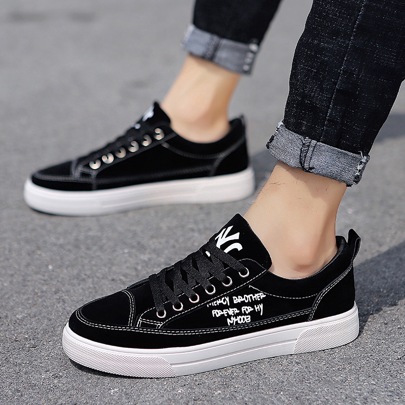 slide on canvas shoes