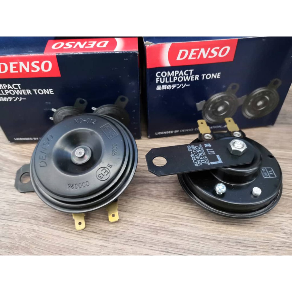 DENSO ORIGINAL HORN 12V 2 PINS (1 SET= 2PCS) Shopee Malaysia