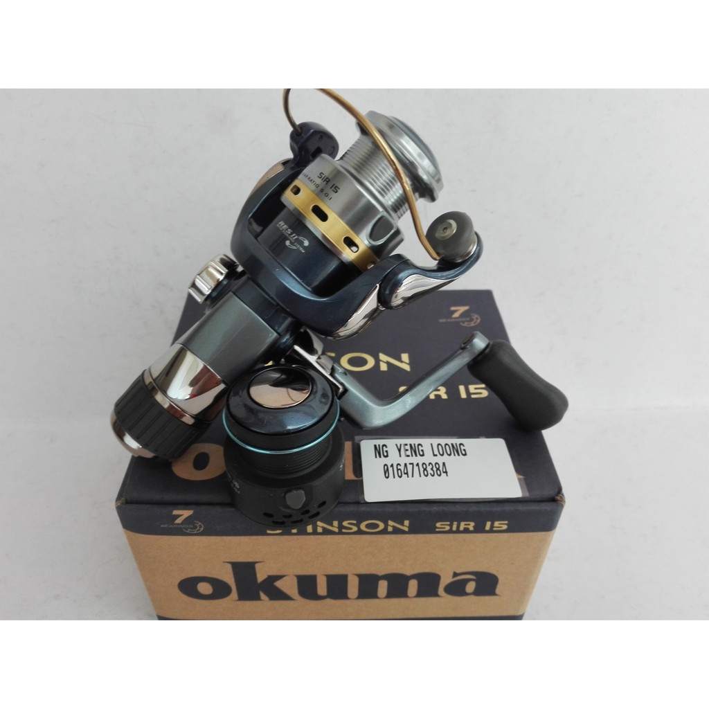 Okuma Stinson SI40 Fishing Spinning reel 6+1 Stainless steel bearing Extra Spool