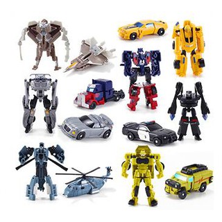 【OMB】7 Design Mini Transformer Toy Optimus Prime Megatron Robots Car Kids Action Figures DIY Robot Transformers Action Figures Kids Toys