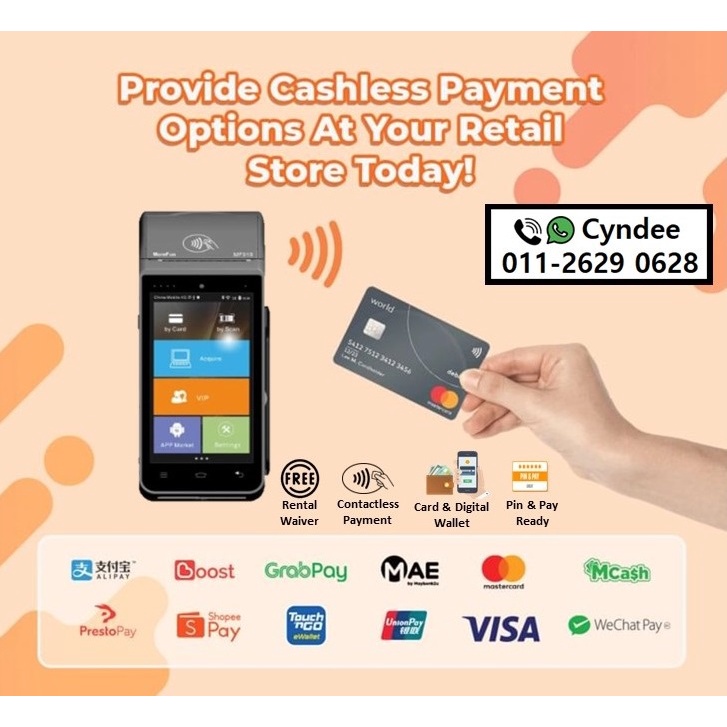 Mobile Payment Terminal - All-in-One Mobile POS Terminal With Cards ...