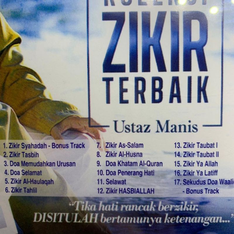 Cd Audio Koleksi Zikir Terbaik Ustaz Manis Shopee Malaysia