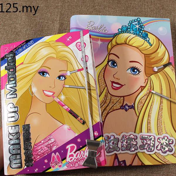 barbie drawing set