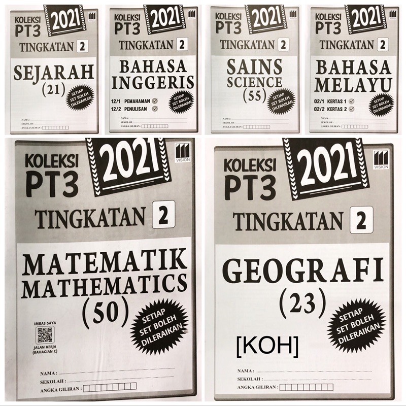 Buy [KOH] KOLEKSI PT3 TINGKATAN 2/ KERTAS MODEL KERTAS UJIAN TINGKATAN