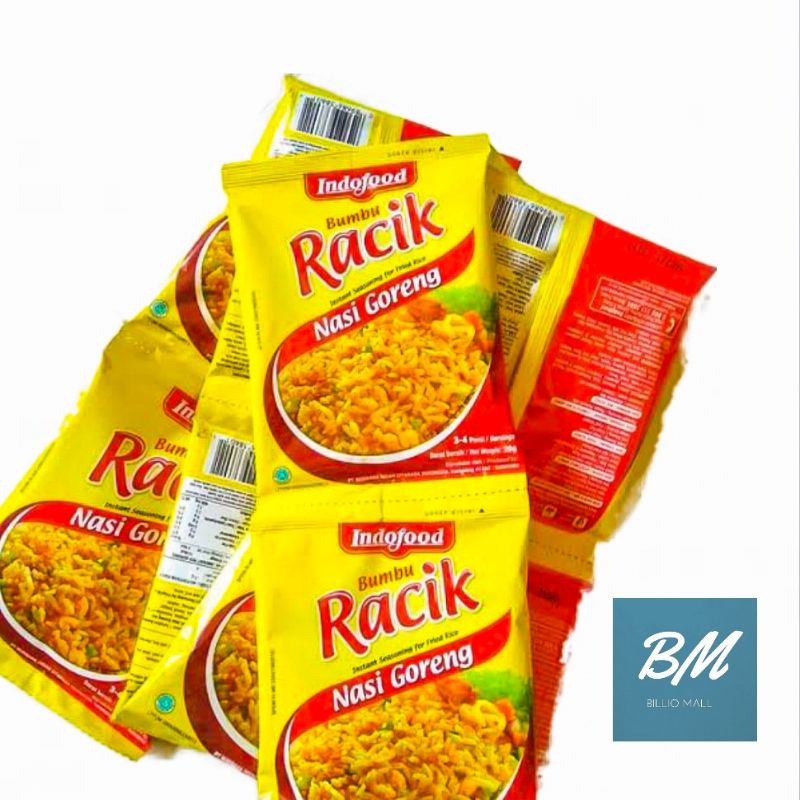 Indofood Fried RiceRacik 10 x 20 gr Seasoning/ Indofood Fried RiceRacik 10 Pcs / Indofood Fried RiceRacik