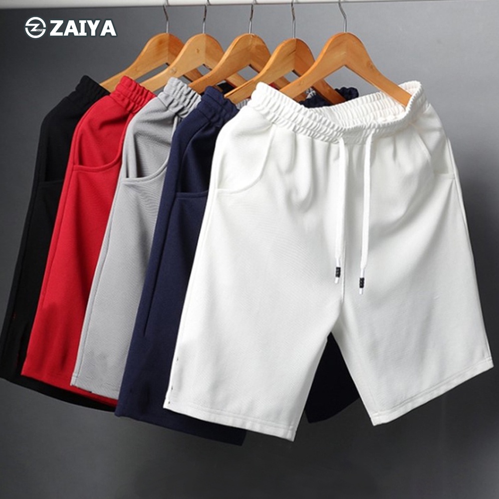 NEO NEO Men Casual Shorts Plus Size Drawstring Short Pants Gym Home Comfortable Seluar Pendek Lelaki