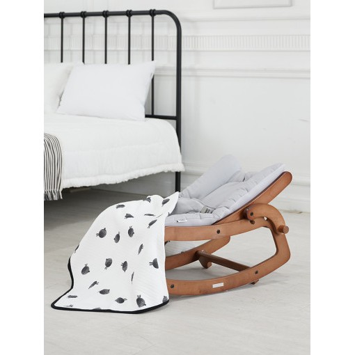 sagepole baby wood rocker