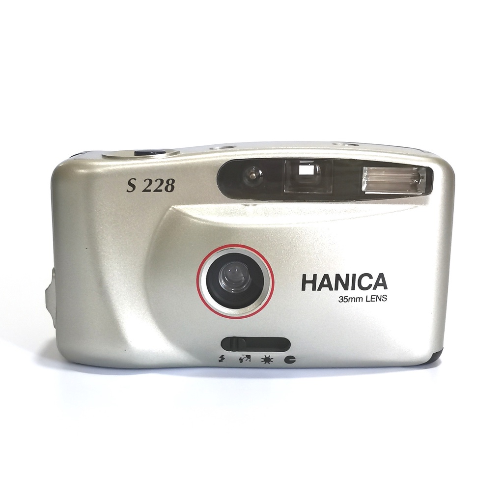 Hanica S228 35mm wide angle lens full frame 35mm film compact camera