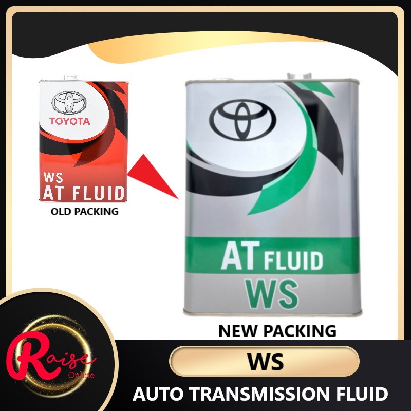 Toyota WS ATF 4L Automatic Transmission Fluid AUTO GEAR OIL 0888602305