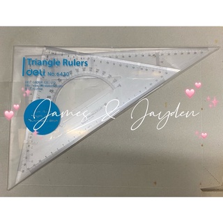 Deli Triangle Rulers / Triangle Rulers / Pembaris Segi Tiga / Pembaris ...