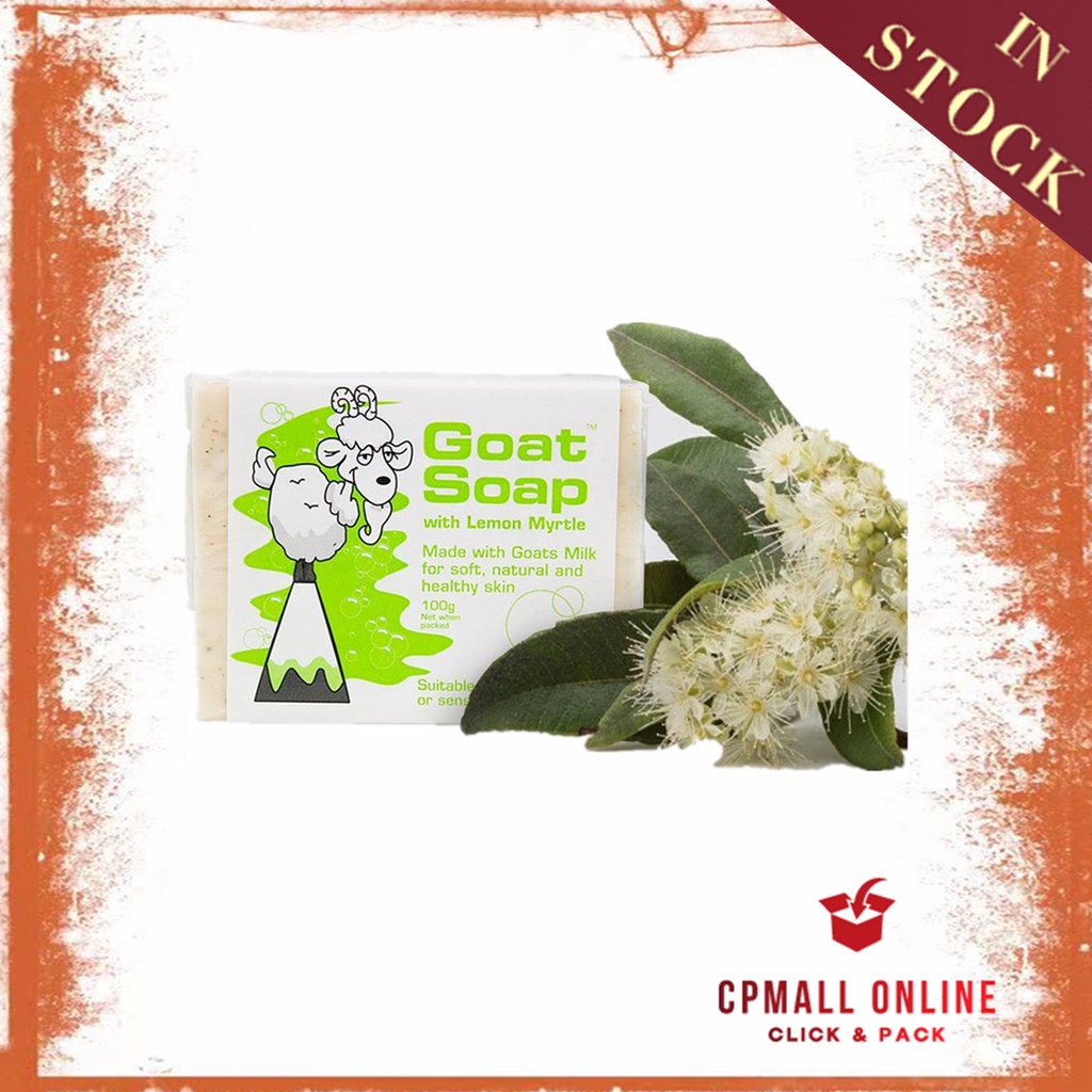 [Ready Stock] The Goat Skincare Organic Soap 羊奶皂柠檬味 Lemon Flavour 100g (Made in Australia)