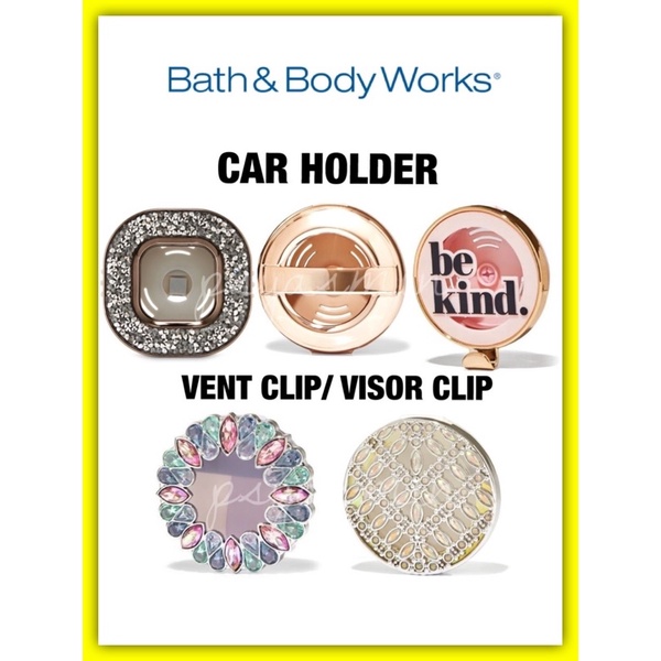 FRAGRANCE CAR HOLDER BATH BODY WORKS (VISOR/VENT) Shopee Malaysia