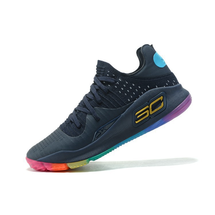 under armour curry 4 low shoes rainbow 