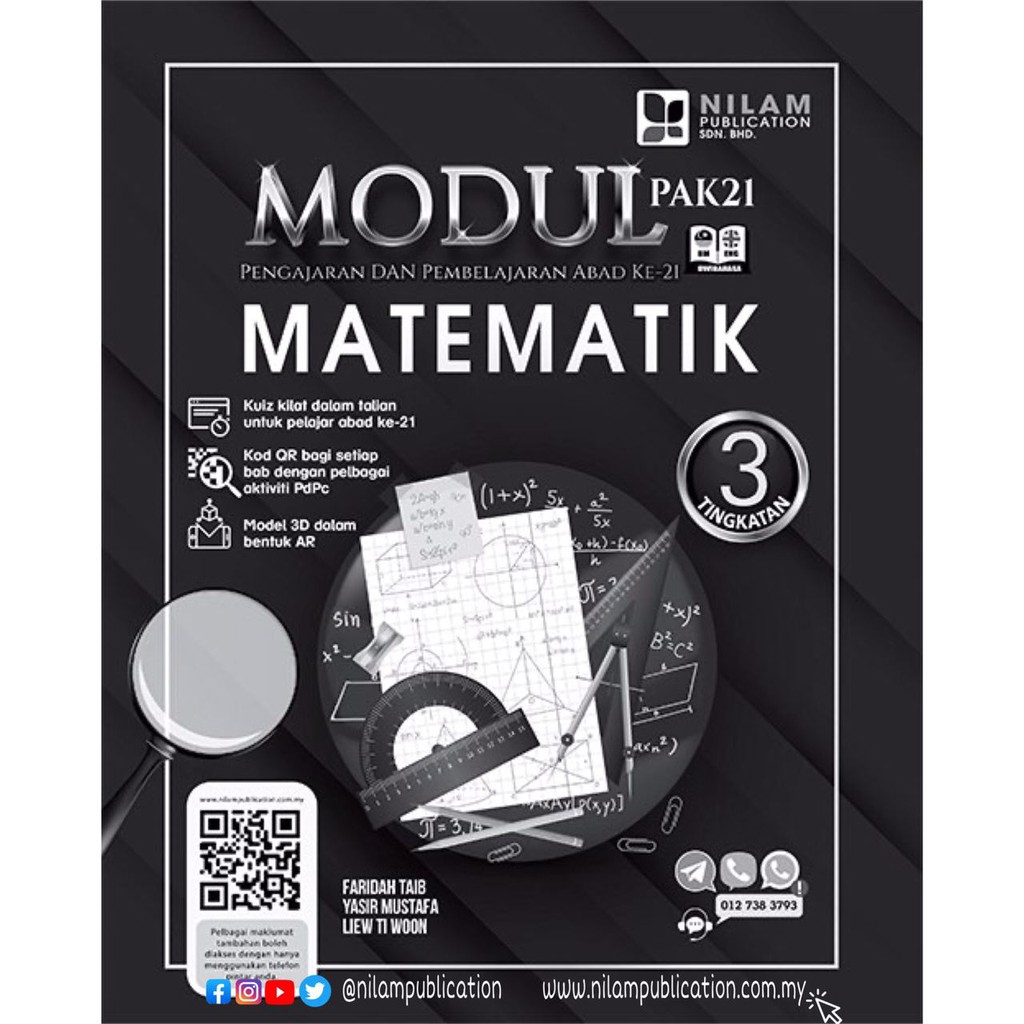 Modul Pembelajaran Pengajaran Abad Ke 21 Matematik Tingkatan 3 2021 Shopee Malaysia