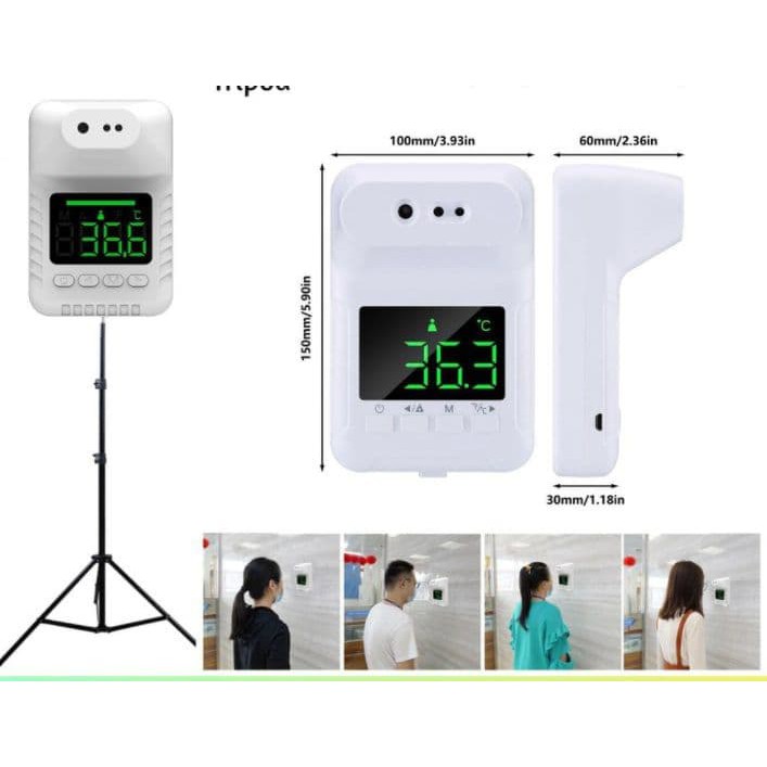 Ready Stock Ladiesmyshop K3x Non Contact Digital Thermometer Infrared Scanner Temperature Suhu 8158