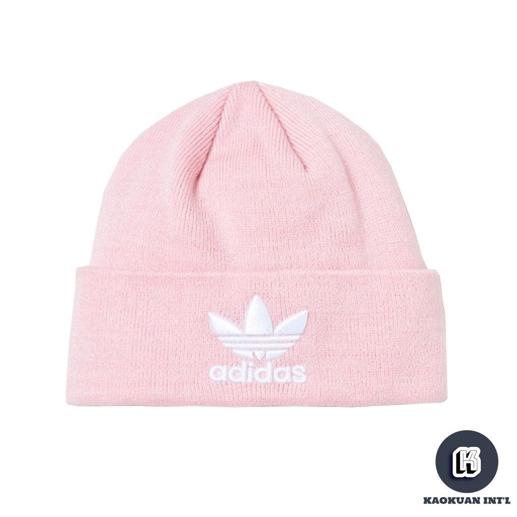 pink beanie adidas