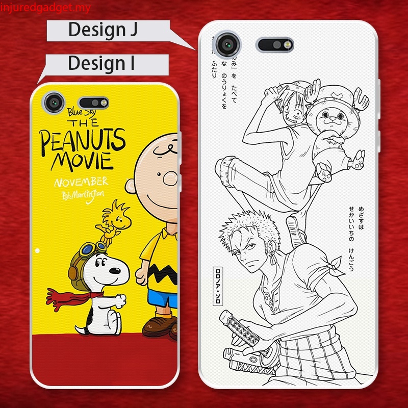 Ig Sony Xperia Z3 Z5 Xz1 Xz2 Xz Premium Xz3 Xz4 Compact Snoopy Soft Silicon Tpu Case Cover Shopee Malaysia