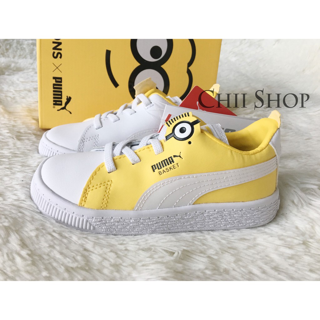 puma minions basket