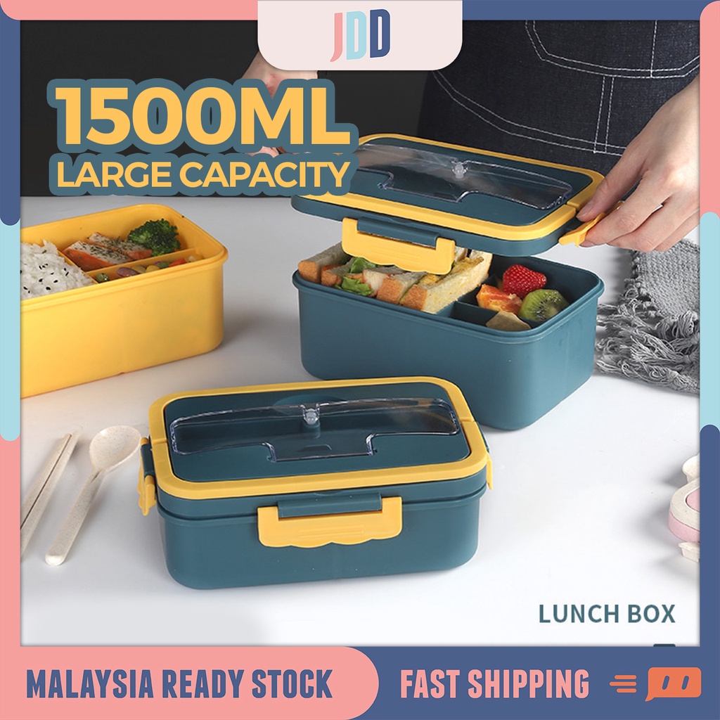 [CLEARANCE] JDD Bento Box Eco-Friendly Lunch Box Storage Bag Food Container Microwavable Dinnerware School Office