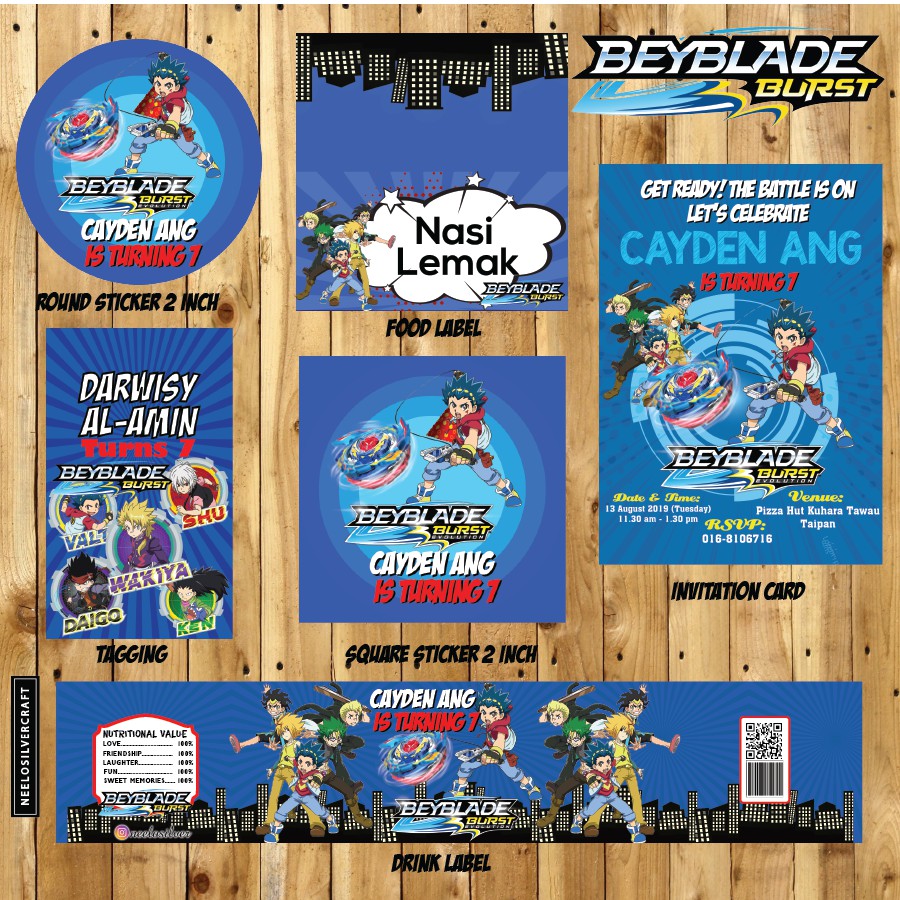 Beyblade Theme Printables Shopee Malaysia - roblox theme sticker or tagging shopee malaysia