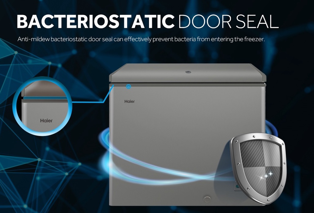 Haier 319L Chest Freezer 6in 1 Convertible Freezer Fridge