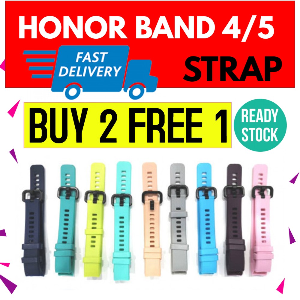 Замена ремешка на honor band 4 5