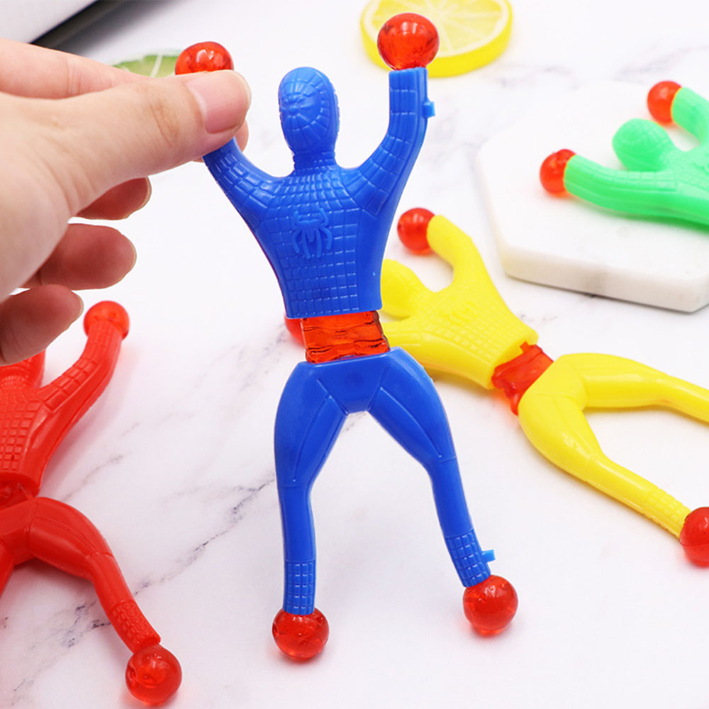 Wall Climber Sticky Spiderman Wall Climber Superman Wall Climber Toys For Children