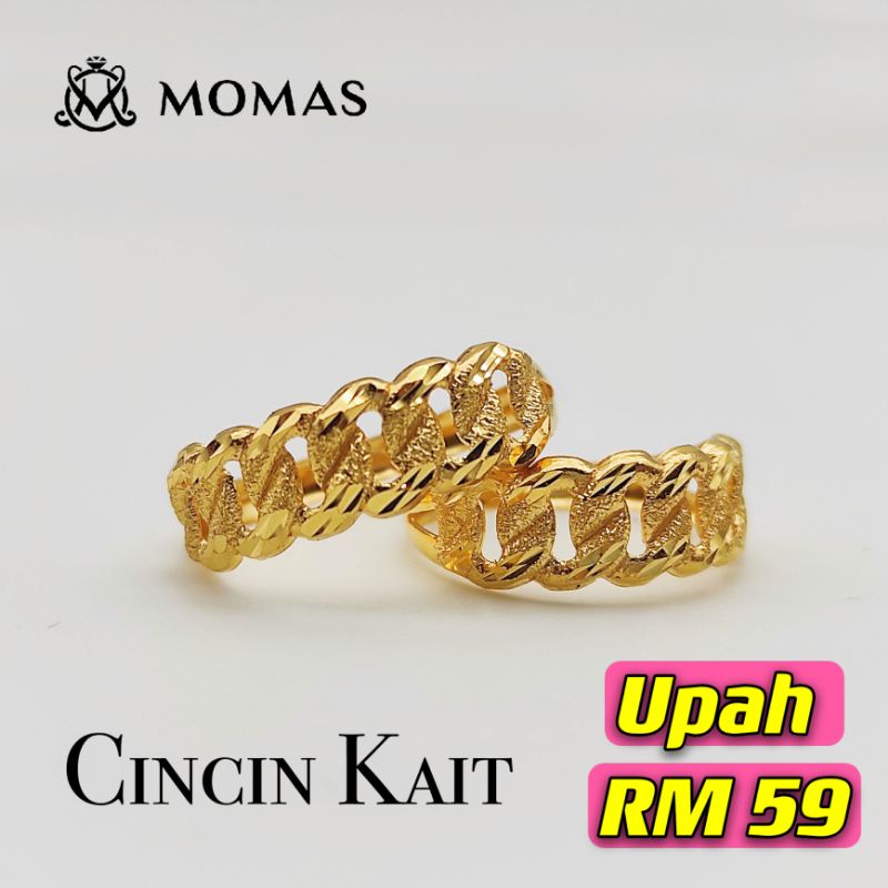 Harga cincin emas 916 terkini 2021