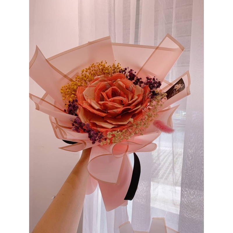 Buy Readystock Economy Money With Baby Breath Bouquet 现货满天星钱花经济花束 Seetracker Malaysia