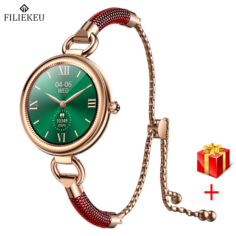 FILIEKEU Fashion Smart Watch women multifunction goddess exclusive watch trendy diamond bracelet smart watch for women