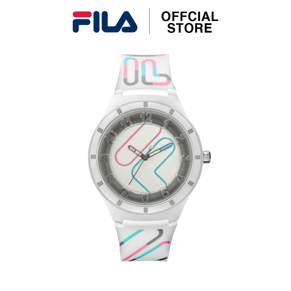 FILA Iconic Collection Unisex Rubber Quartz Watch 38-324-003